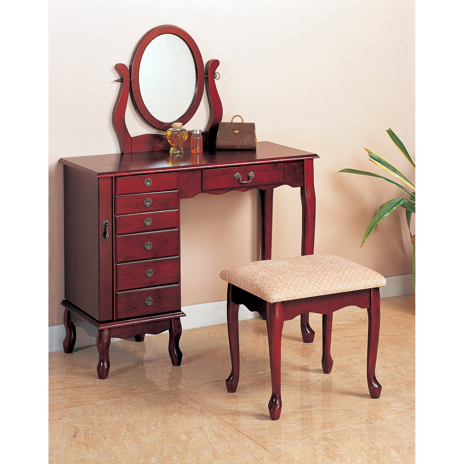 Winlock Vanity Set with Mirror