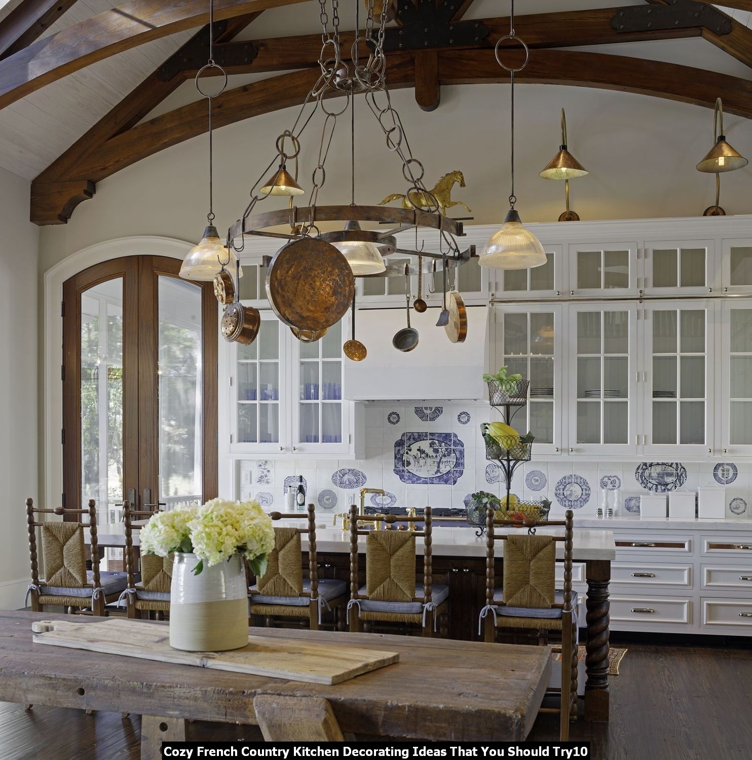 50 French Country Kitchen Cabinets You Ll Love In 2020 Visual Hunt