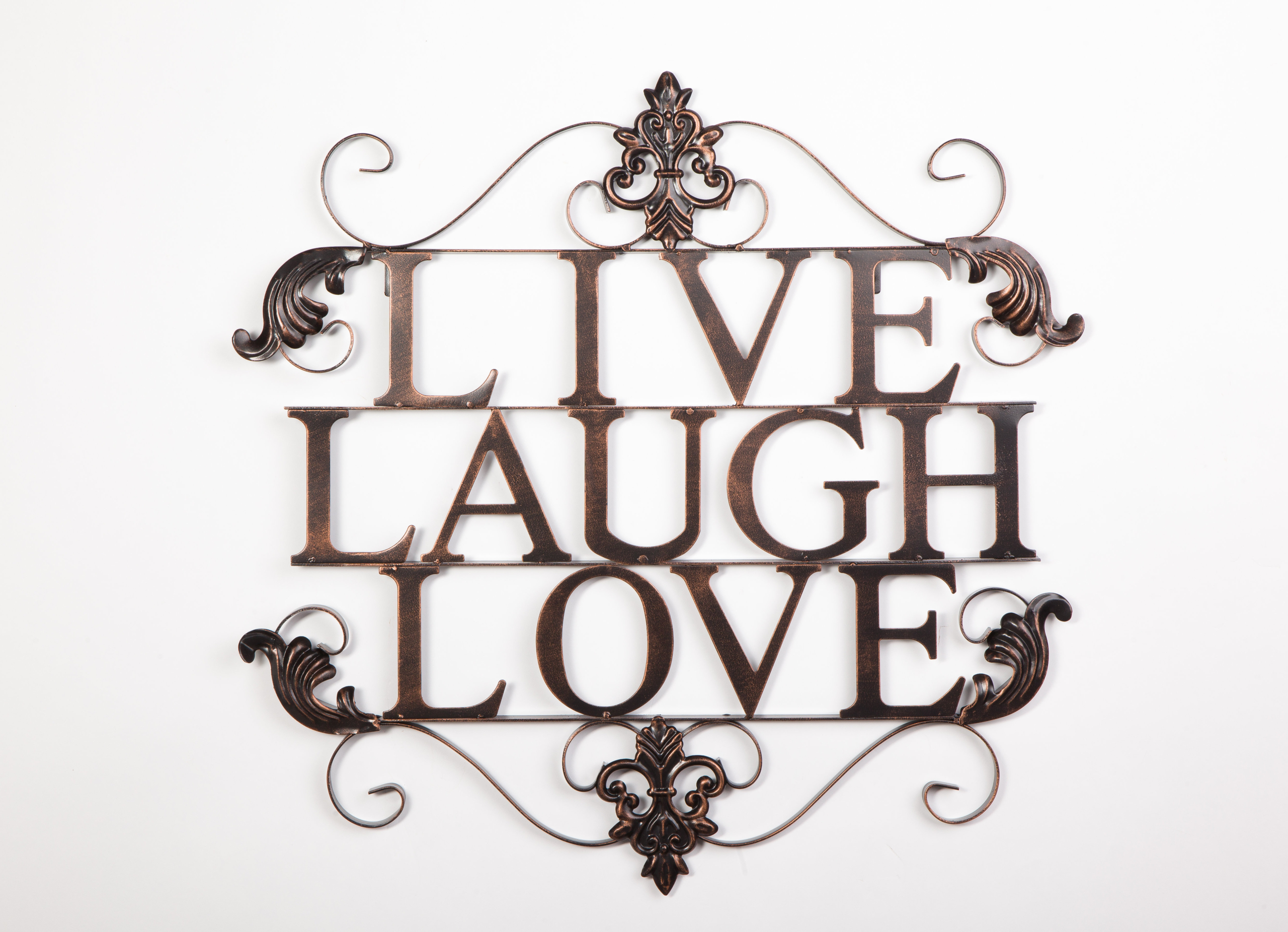 Oval Sentiment 1402-3127bos 30 X 24 Live Laugh Love Framed Wall Print for sale online 