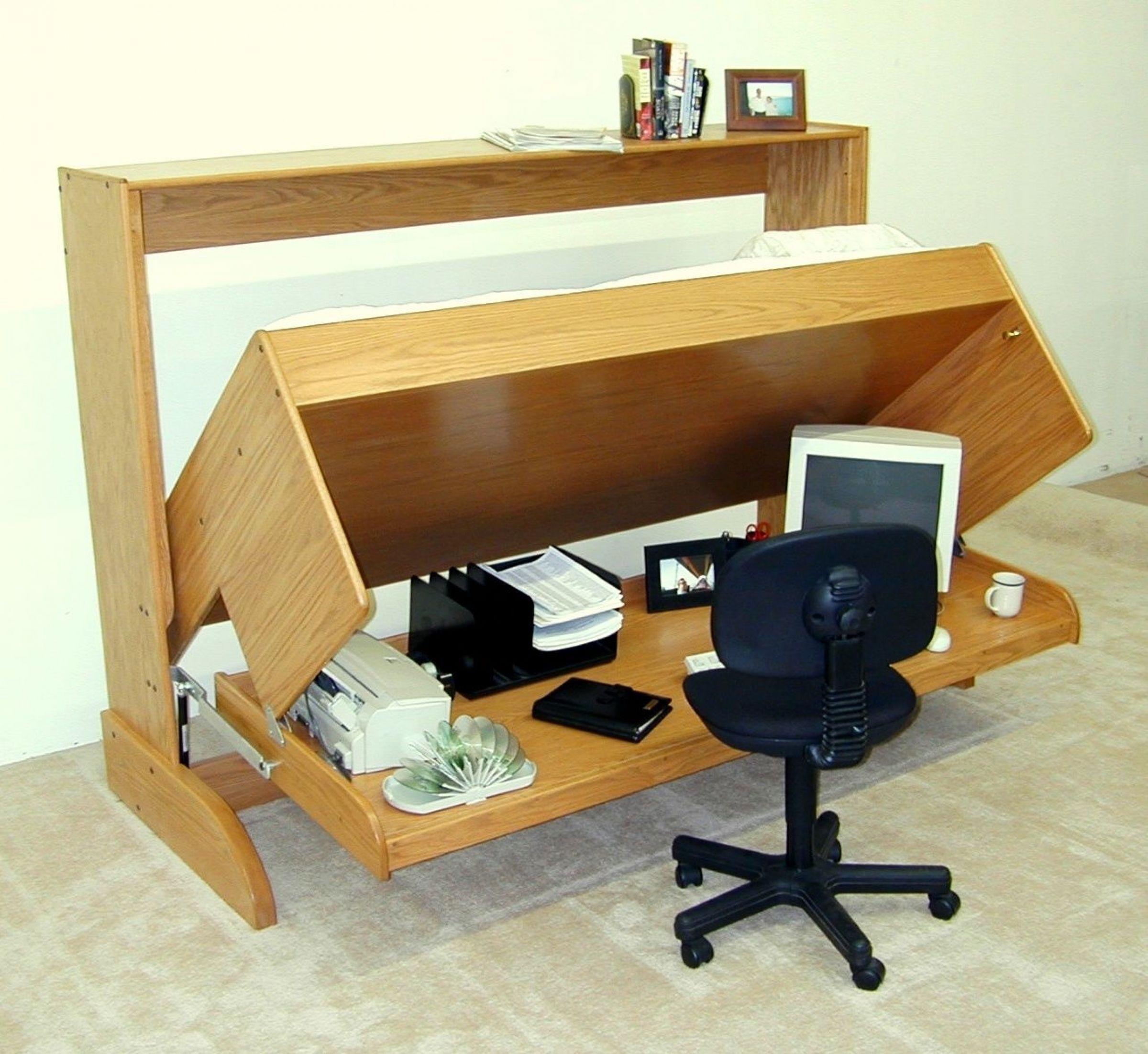 Murphy bed desk deals combo