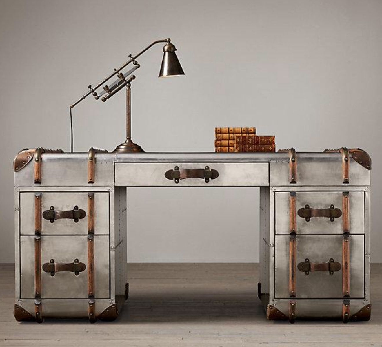 very rare and exquisite Louis Vuitton Stokowski writing desk Trunk 