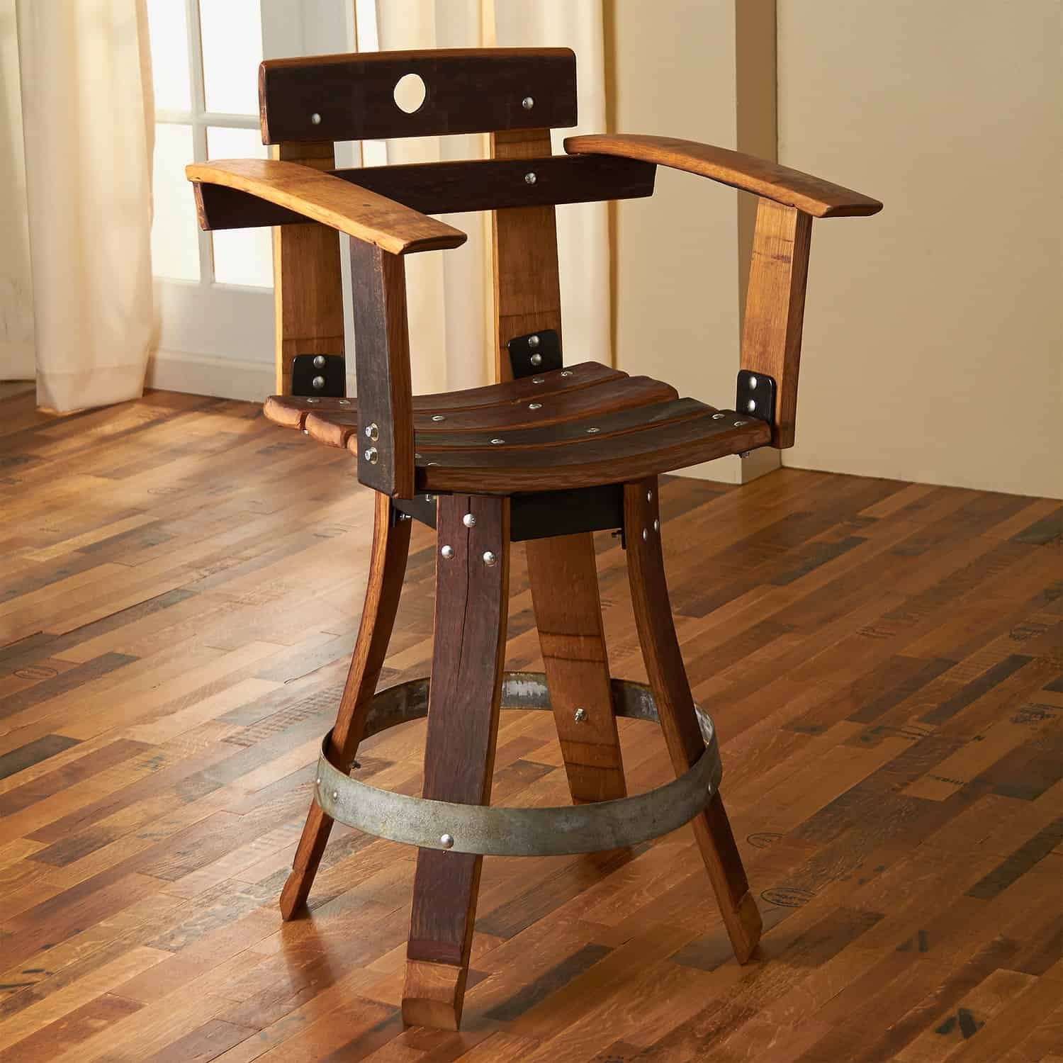 wine barrel bar stools you'll love in 2020  visualhunt
